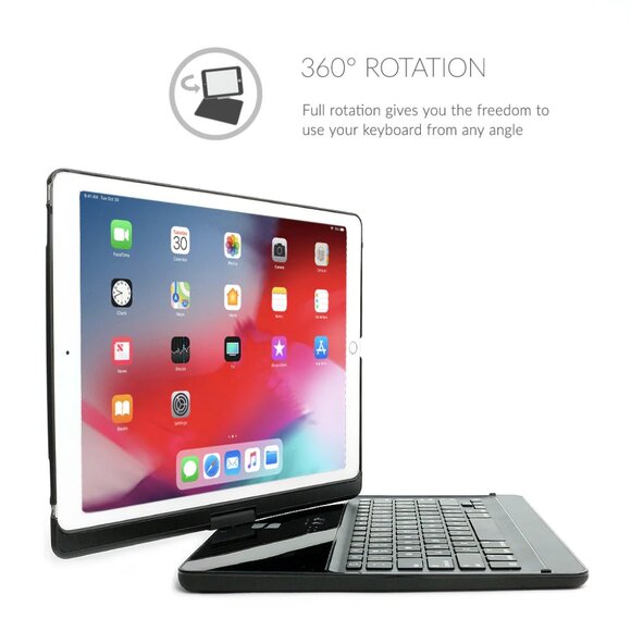 NEW SNUGG iPad Pro 10.5" 360 Keyboard Black - Picture 4 of 13